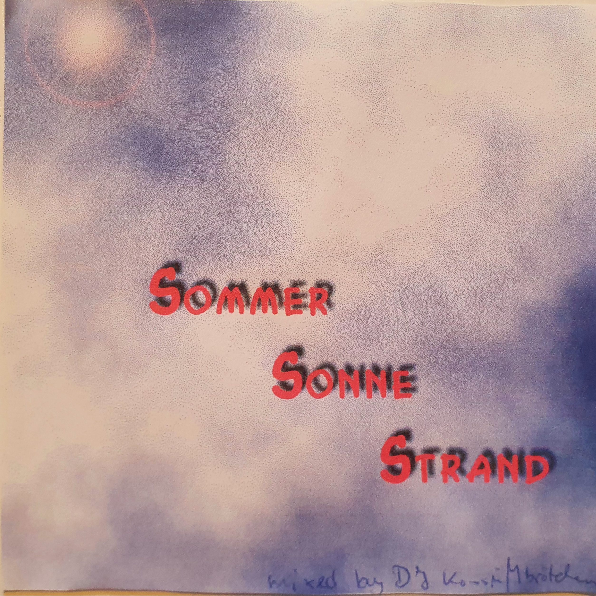 SommerSonneStrand 1999 (mixed by DJ Konsumbrötchen) 1999